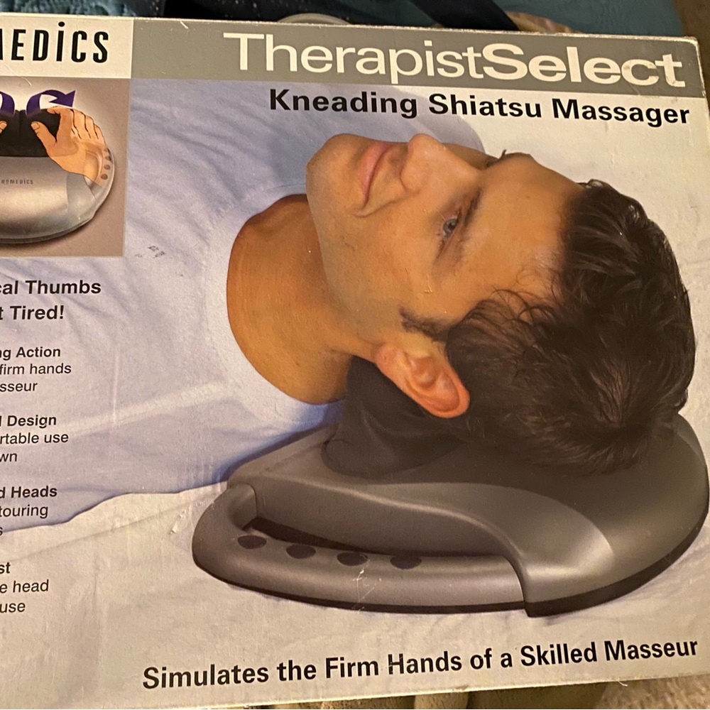 Never used Homemedics Therapy Select Kneading Shiatsu Massager